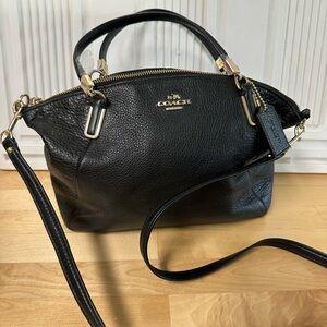 Coach black purse